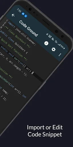 Code IDE : Compiler & Editor screenshot 2