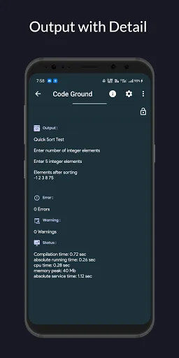 Code IDE : Compiler & Editor screenshot 3