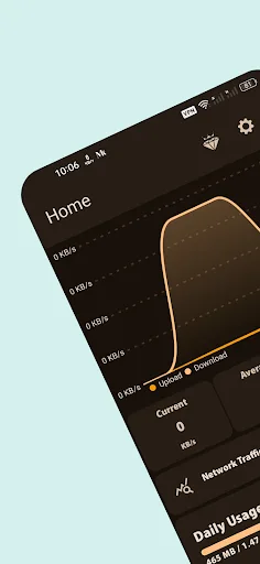 Bitvelo - internet speed meter screenshot 1