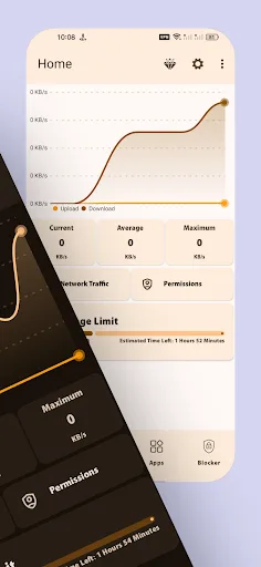 Bitvelo - internet speed meter screenshot 2