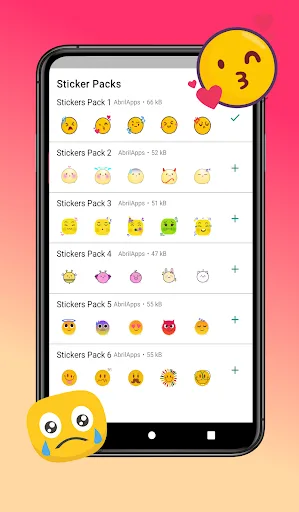 WAStickerApps Stickers Emoji screenshot 1