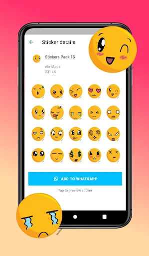 WAStickerApps Stickers Emoji screenshot 5