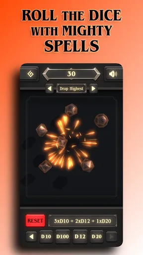 Fantasy Dice - 3D Dice Roller screenshot 5