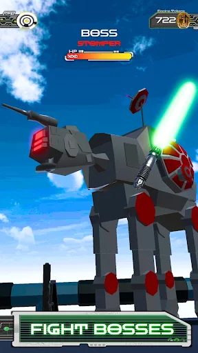 Star Saber sword fighting game screenshot 3