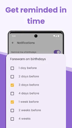 Birthday Calendar & Events screenshot 4