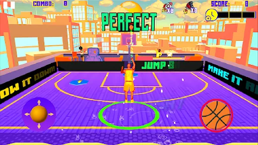 Blazing Hoops screenshot 1