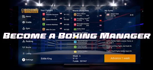 Boxing Manager screenshot 1