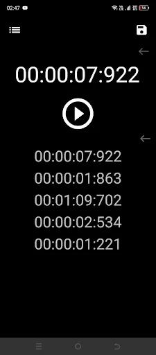 1/1000 Athletic Chronometer screenshot 4