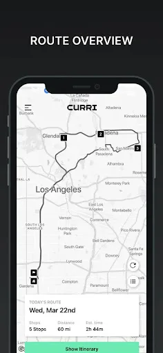 Curri Route Driver screenshot 1