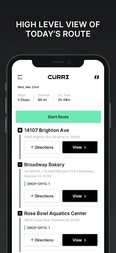 Curri Route Driver screenshot 2