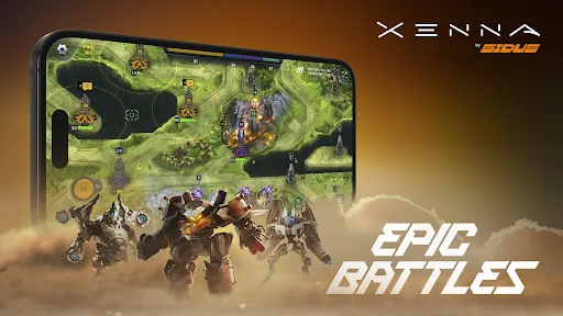 Xenna: Card Battle RTS screenshot 1
