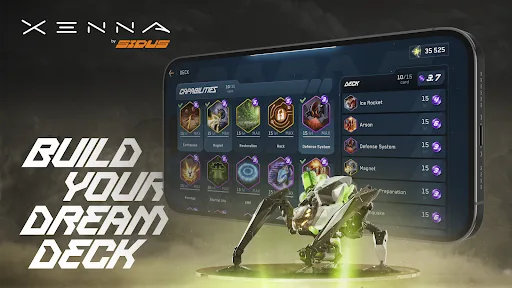 Xenna: Card Battle RTS screenshot 2