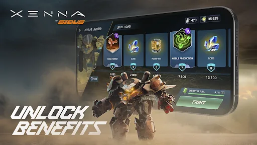 Xenna: Card Battle RTS screenshot 4