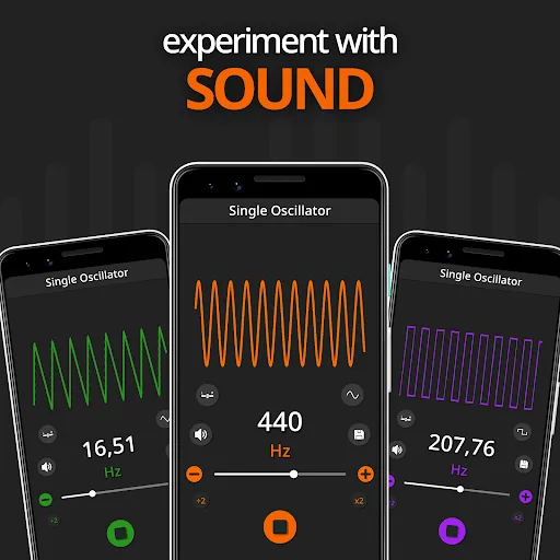 Frequency Sound Generator screenshot 1