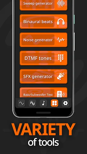Frequency Sound Generator screenshot 2