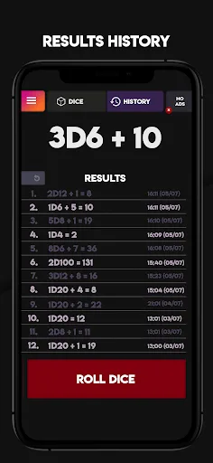 Rolld Virtual Dice screenshot 4