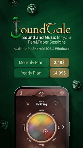 SoundTale | RPG Sounds & Music screenshot 1