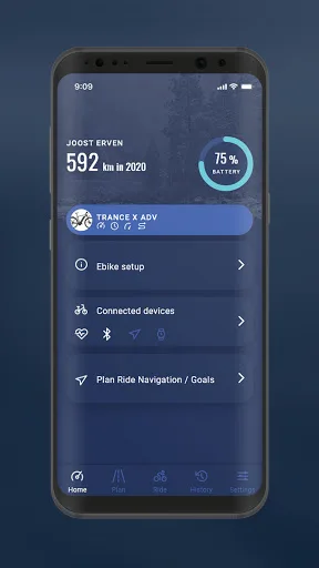RideControl App screenshot 1