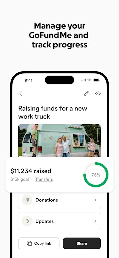 GoFundMe: Fundraise and Give screenshot 2