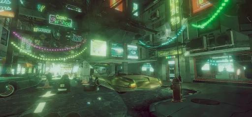 VR Cyberpunk City screenshot 4