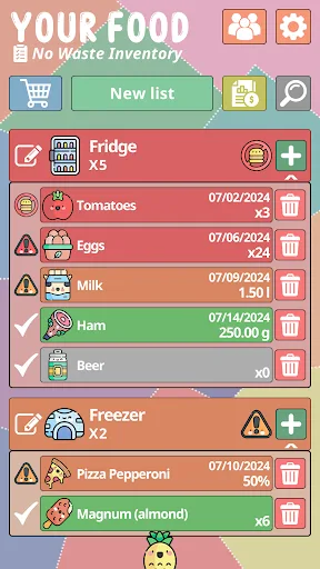 Your Food - No Waste Inventory screenshot 1