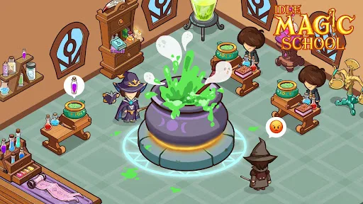 Idle Magic School screenshot 2