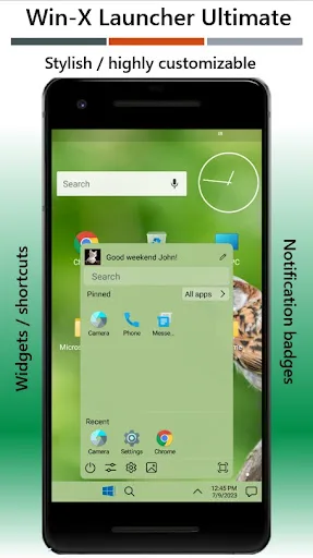 Win-X Launcher Ultimate screenshot 1