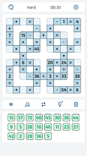 Math Cross - Crossword Puzzle screenshot 4
