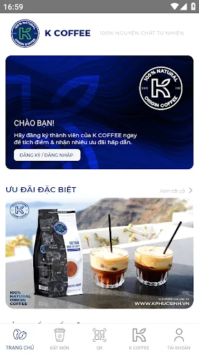 K COFFEE screenshot 1