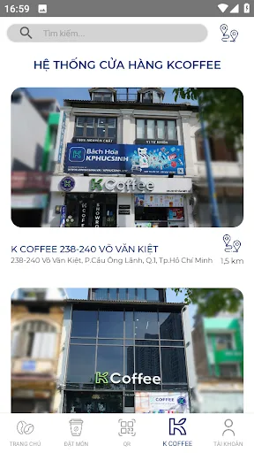 K COFFEE screenshot 2