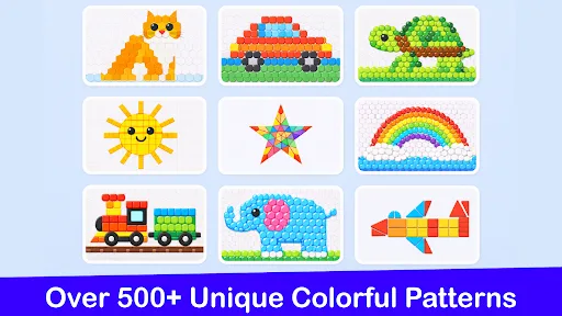 Mosaic Puzzles Art Game Kids screenshot 2