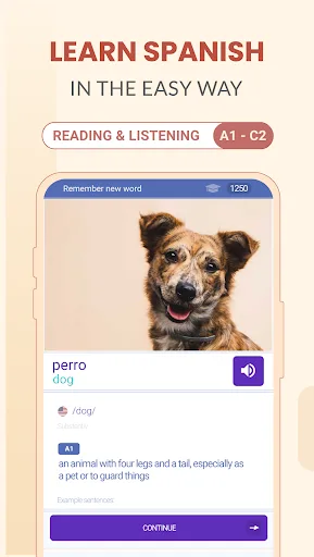Learn Spanish Language Easily screenshot 1