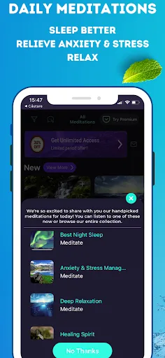 Meditation & Sleep Hypnosis screenshot 2
