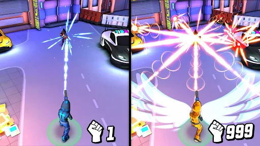 Gridpunk Battle Royale 3v3 PvP screenshot 3