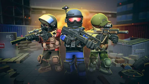 KUBOOM 3D: FPS Shooting Games screenshot 2