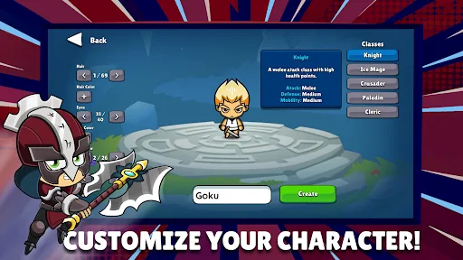 PS: 2D IDLE MMORPG RPG MMO AFK screenshot 5