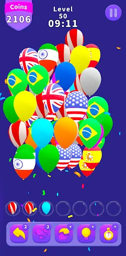 Balloon Triple Pop 3D screenshot 1