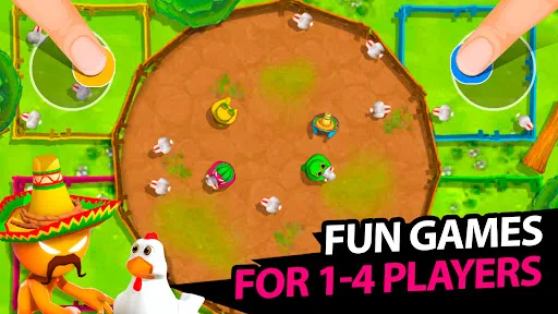 Stickman Party Мини Игры 2 3 4 screenshot 3