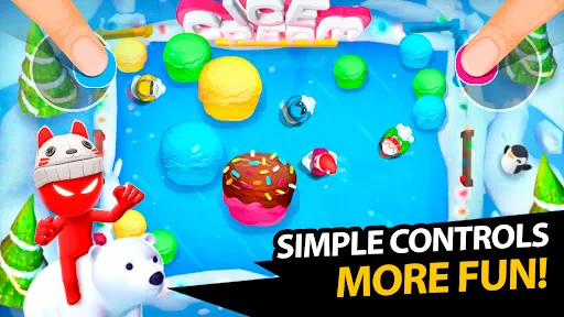 Stickman Party Мини Игры 2 3 4 screenshot 5