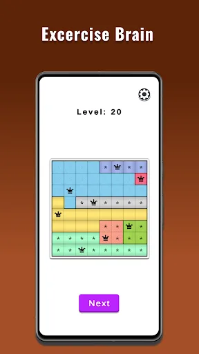 Queens Puzzle - Queens logic screenshot 3