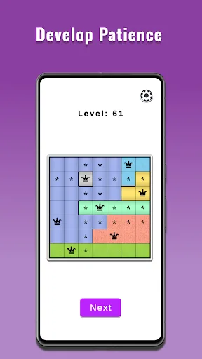 Queens Puzzle - Queens logic screenshot 4