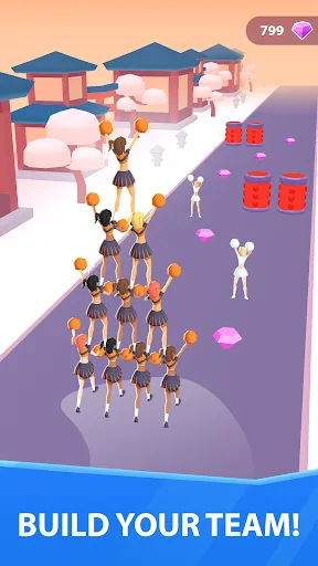 Cheerleader Run 3D screenshot 2