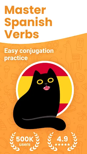 ConjuGato: Learn Spanish Verbs screenshot 1
