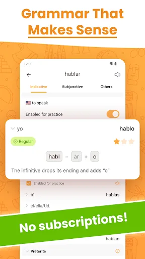 ConjuGato: Learn Spanish Verbs screenshot 3
