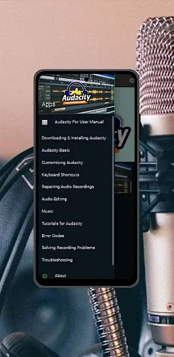 Audacity User Manual App screenshot 4