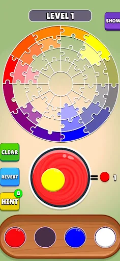 Color Merge Puzzle screenshot 1