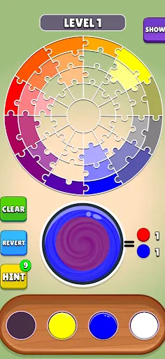Color Merge Puzzle screenshot 2
