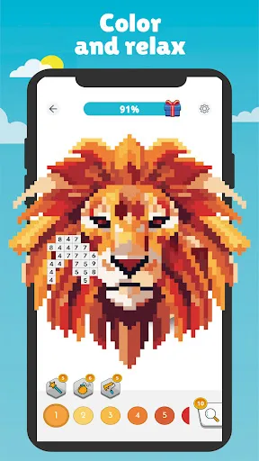 So Pixel Art : Color By Number screenshot 1