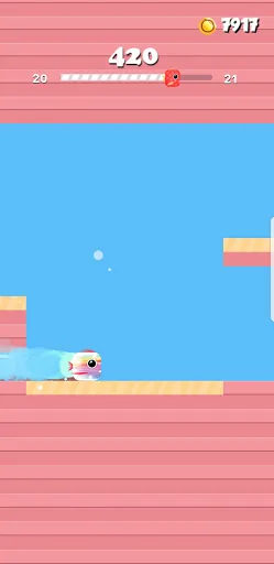 Angry Chicken - square bird -  screenshot 2