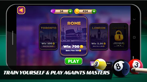 8 Ball Billiards Offline Pool screenshot 2
